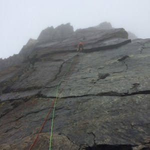 Andrew on the final slab
